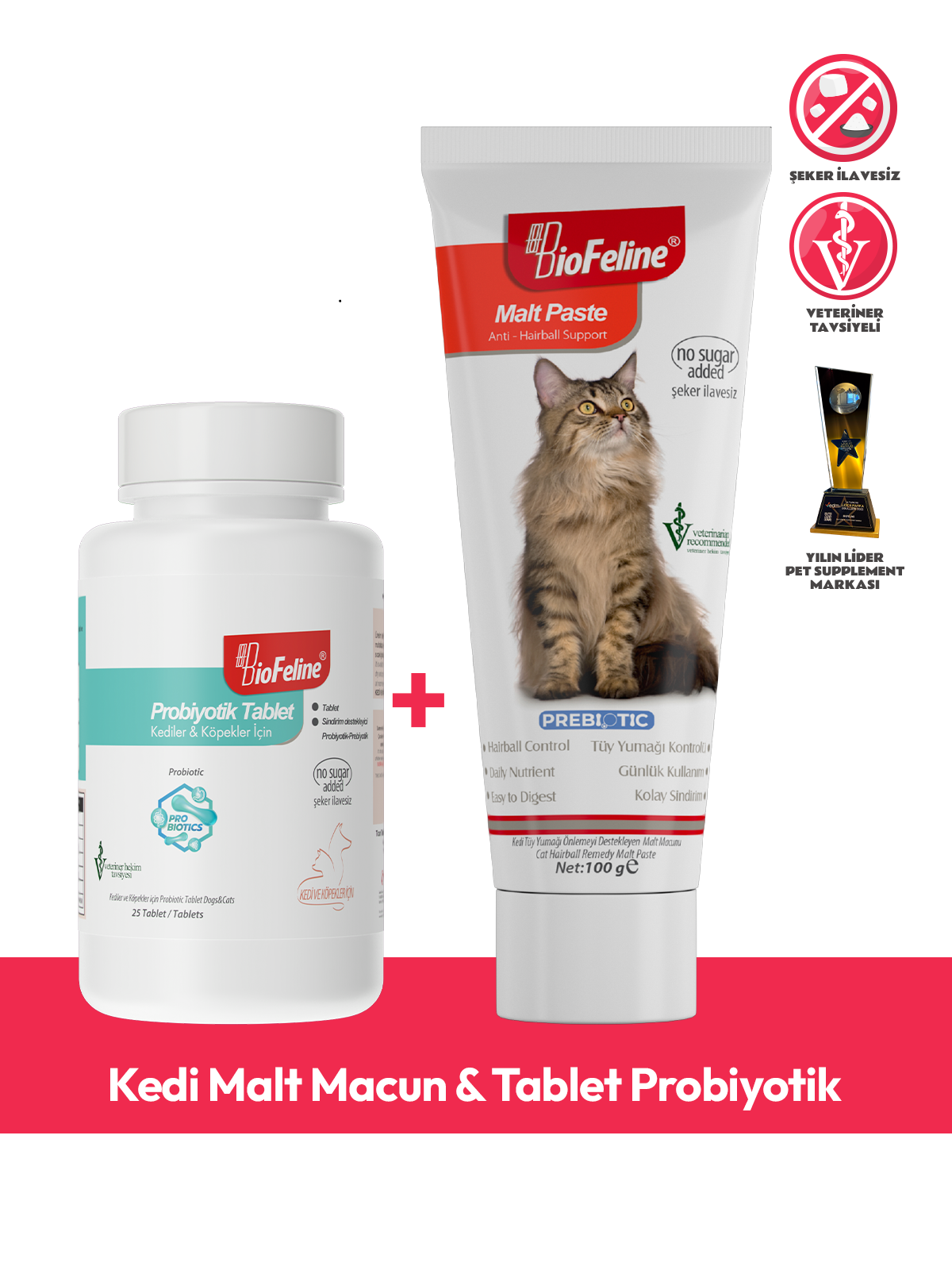 Kedi Malt Macun & Tablet Probiyotik