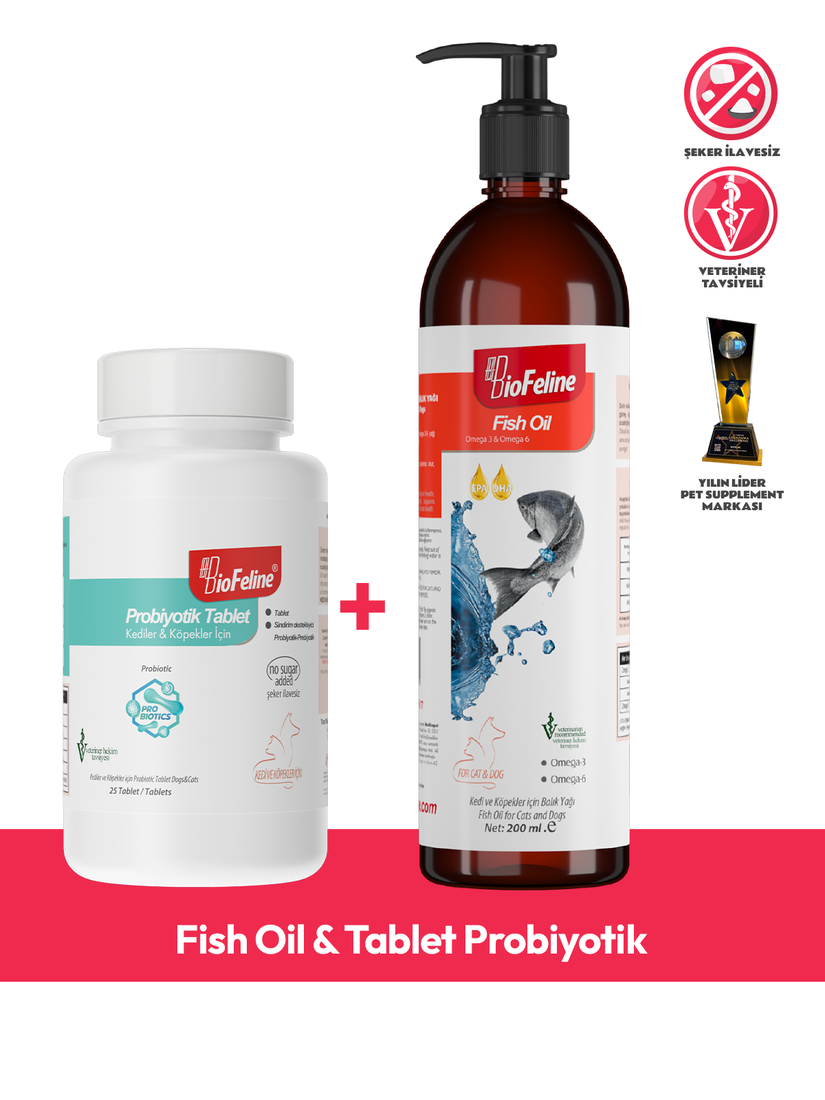 Fish Oil & Tablet Probiyotik