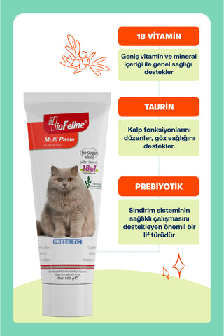 Plus+B For Cats 50ml & Multi Paste 100g