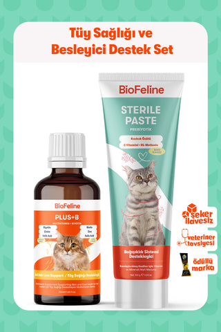 Sterile Paste 100g & Plus+B For Cats 50ml