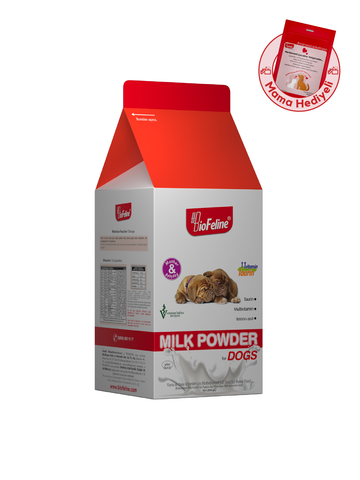Dog Milk Powder + Bottle Set Gift 200g (Yavru Ve Anne Köpekler İçin Kas Ve Kemik Geliştirici Anne Sütü Destekli Süt Tozu)