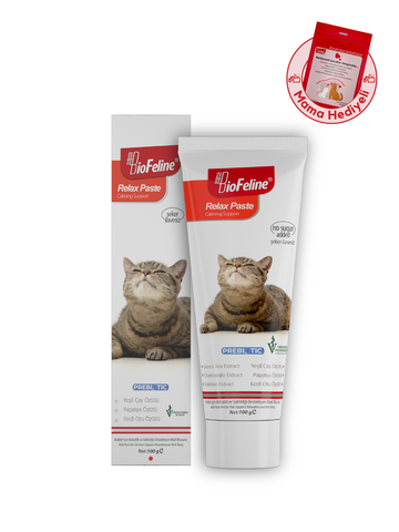 Relax Paste 100g (Kediler İçin Strese Karşı Günlük Rahatlık Sağlayan Sakinleştirici Macun)