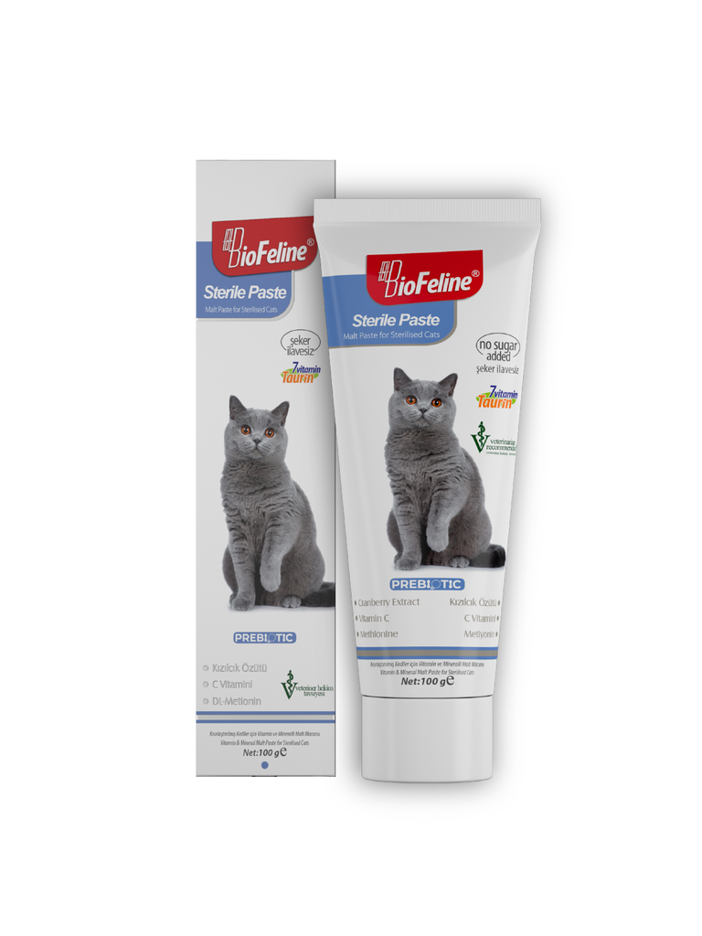 Sterile Paste 100g & Plus+B For Cats 50ml – Biofeline