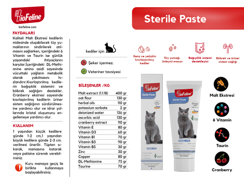 Sterile Paste 100g & Sterile Paste 100g (Sterile Paste 30g Hediye)